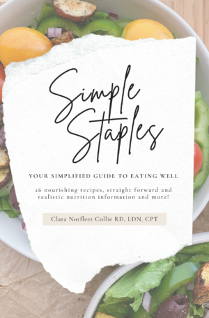 Simple Staples Ebook: YOUR SIMPLIFIED GUIDE TO EATING WELL
